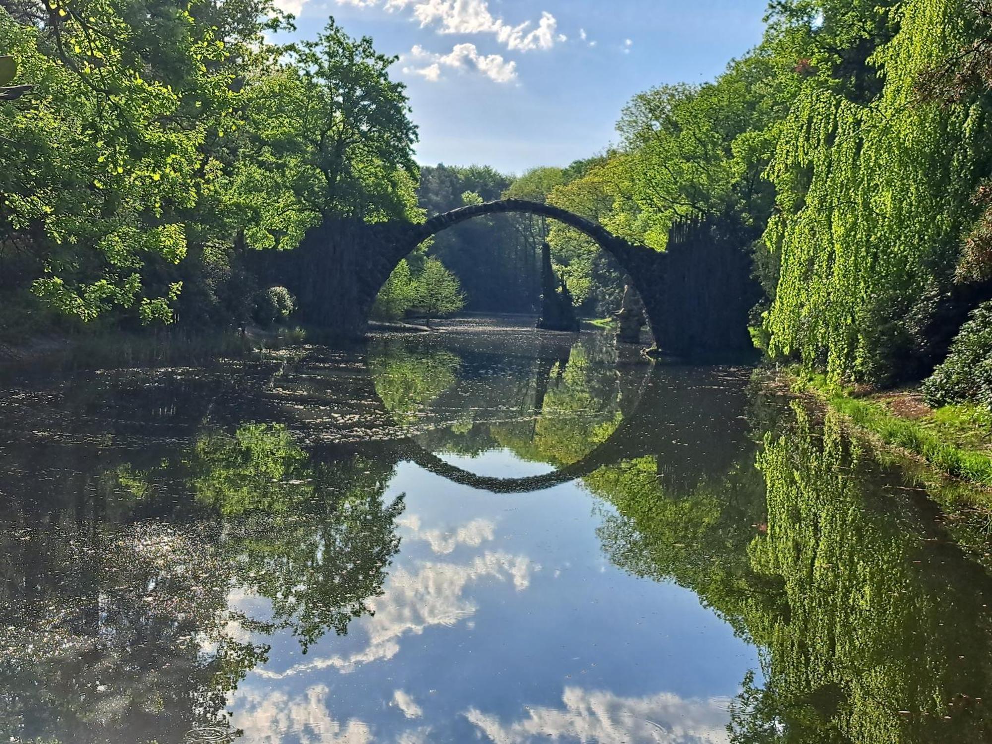 Ferienwohnung Am See Kromlau 외부 사진